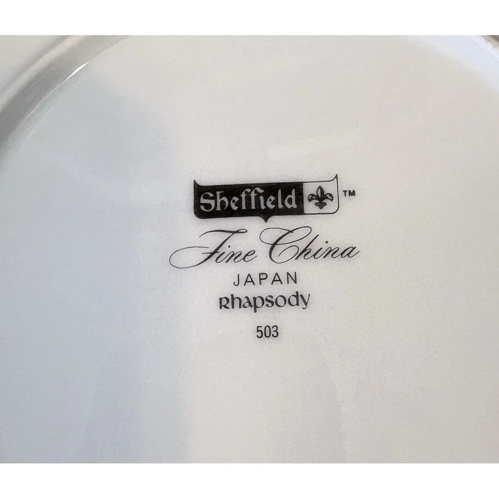 8 Sheffield Rhapsody #503 Blue Floral 6.25